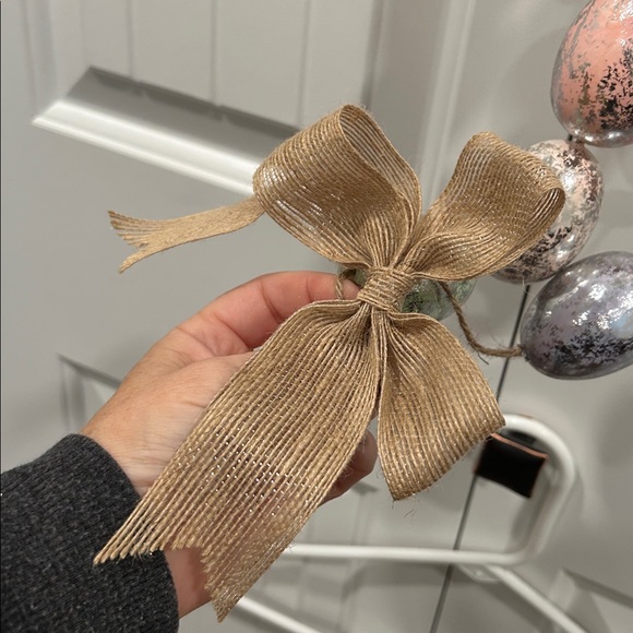 Colorful Easter Egg Garland with Bows - Picture 11 of 12